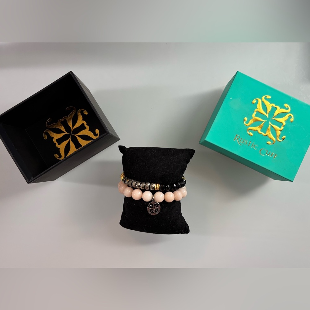Rustic Cuff Bracelet Stack - Picture 5 of 8